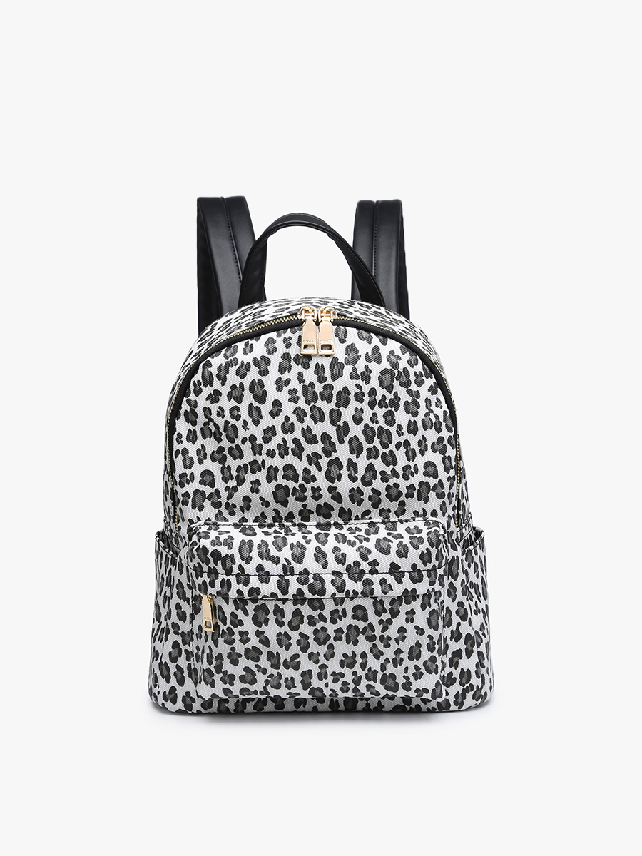 Wild Glam Leopard Backpack