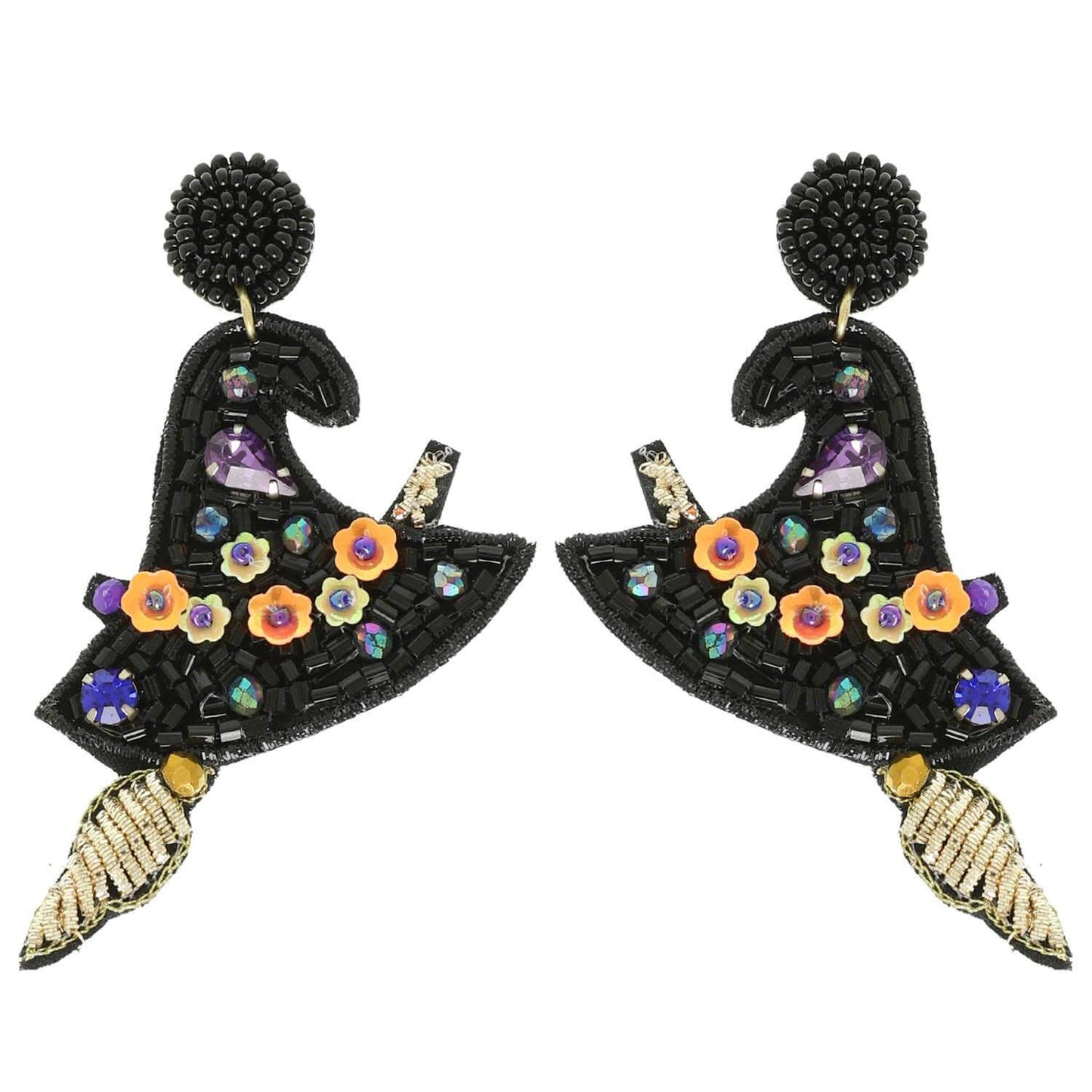 Midnight Bloom - Multi Earrings - Alie's Boutique