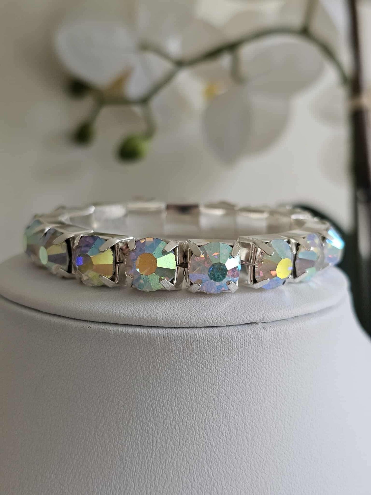 Electric Elegance - Iridescent Bracelet