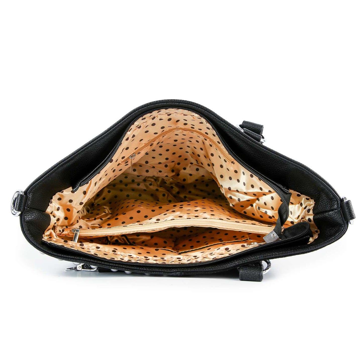 Vivid Elegance - Colorful Rhinestone Tote Handbag