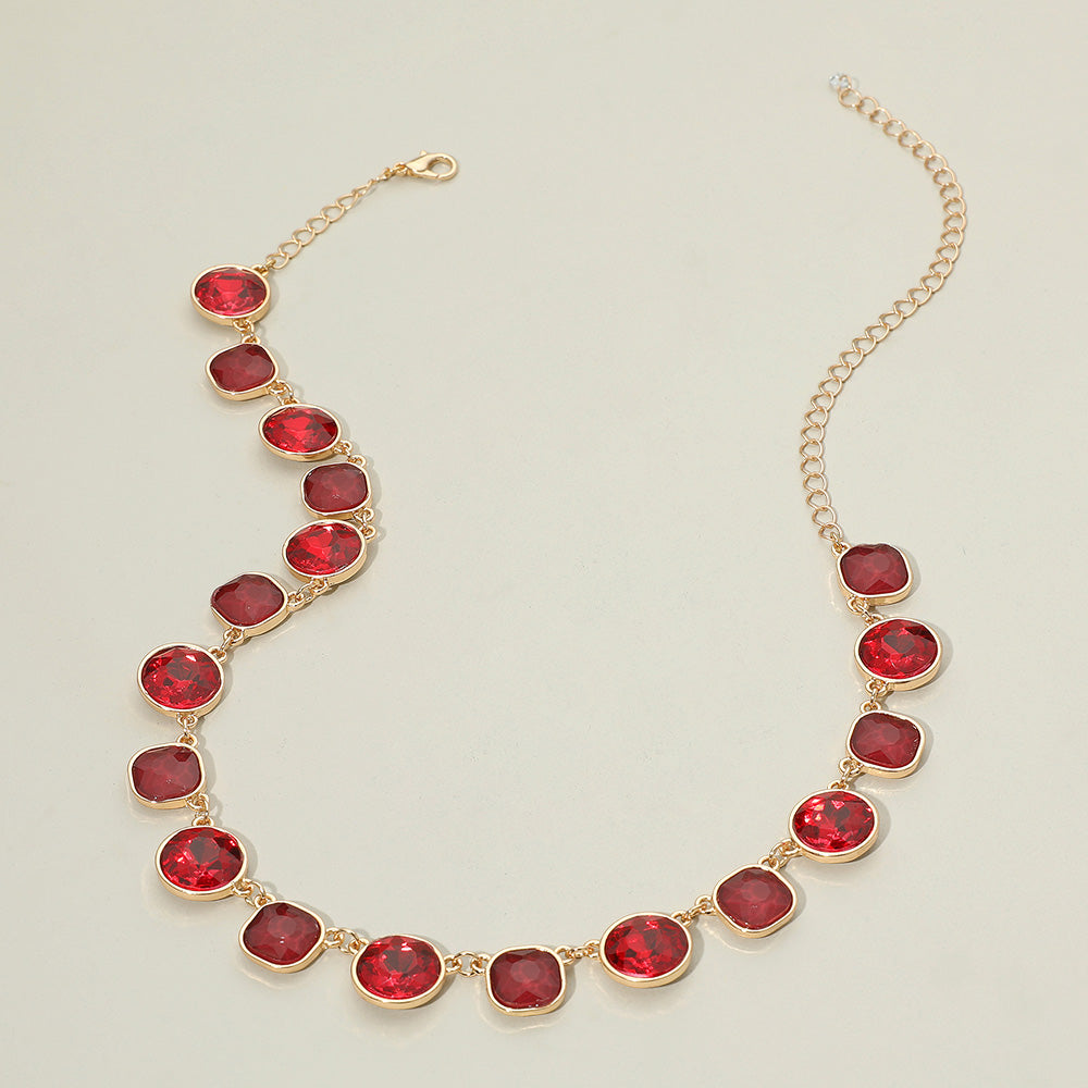 Turn Up The Shine - Red Necklace