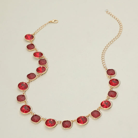 Turn Up The Shine - Red Necklace
