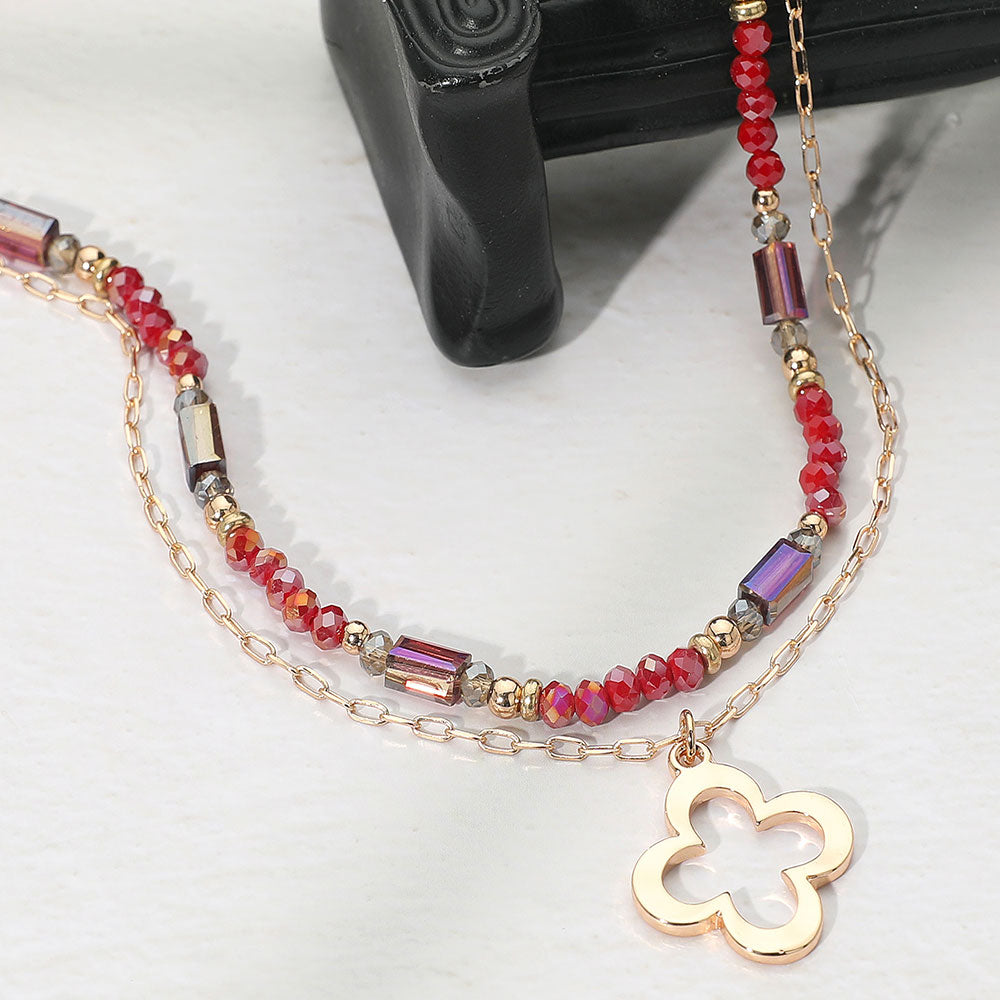 Say Less – Red Necklace