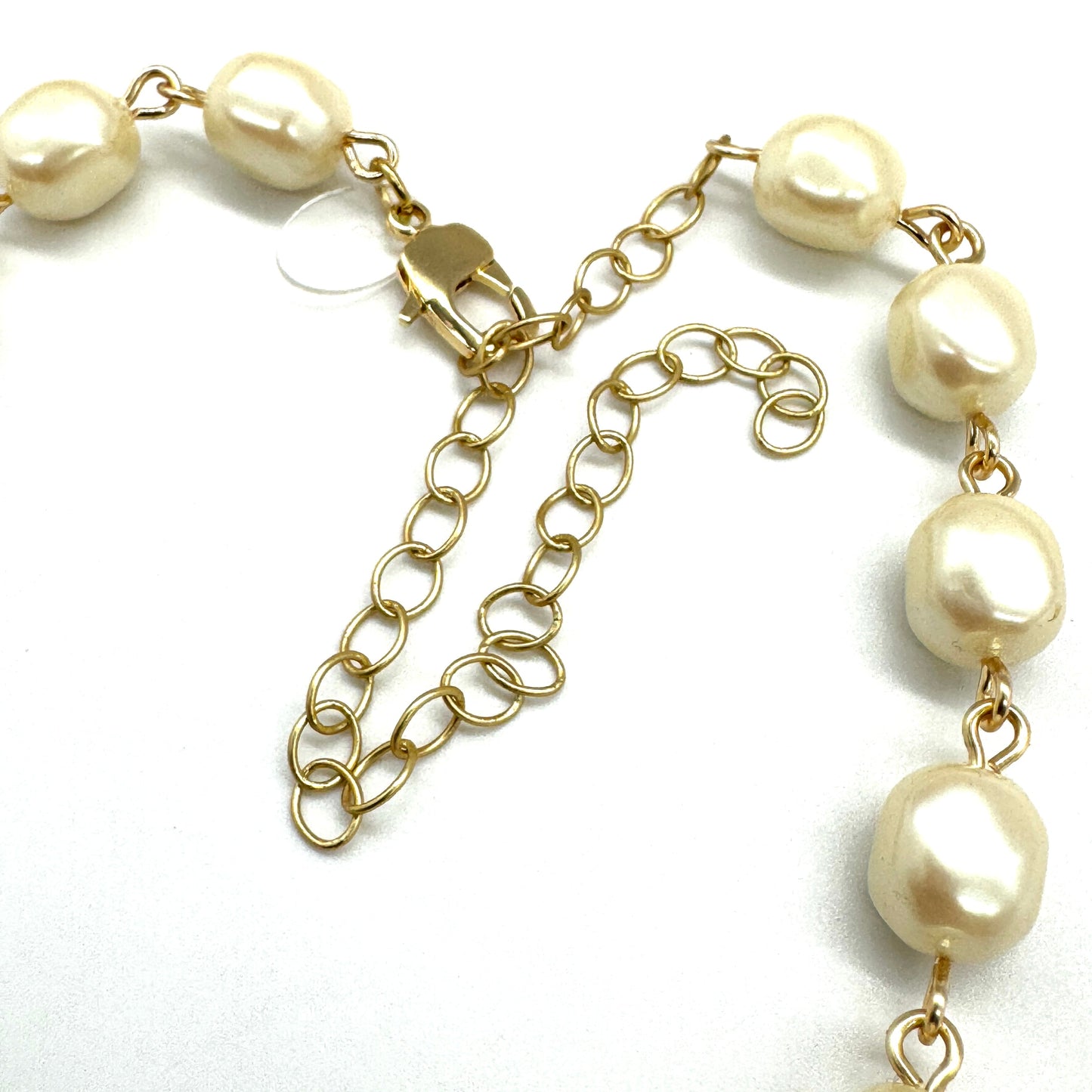 Winter Pine Pearl Necklace - Leetie Lovendale