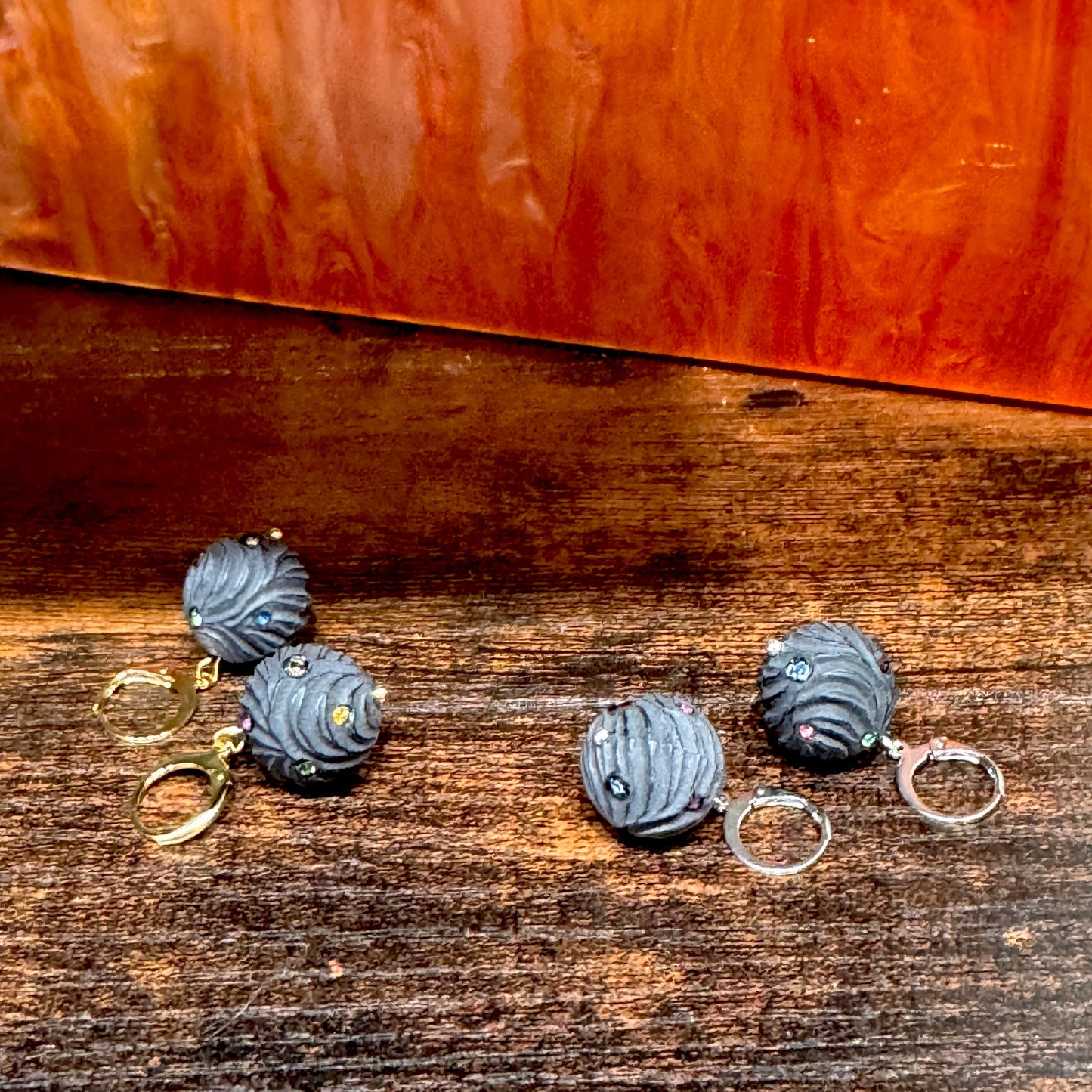 Jewel Box Drop Earrings - Leetie Lovendale