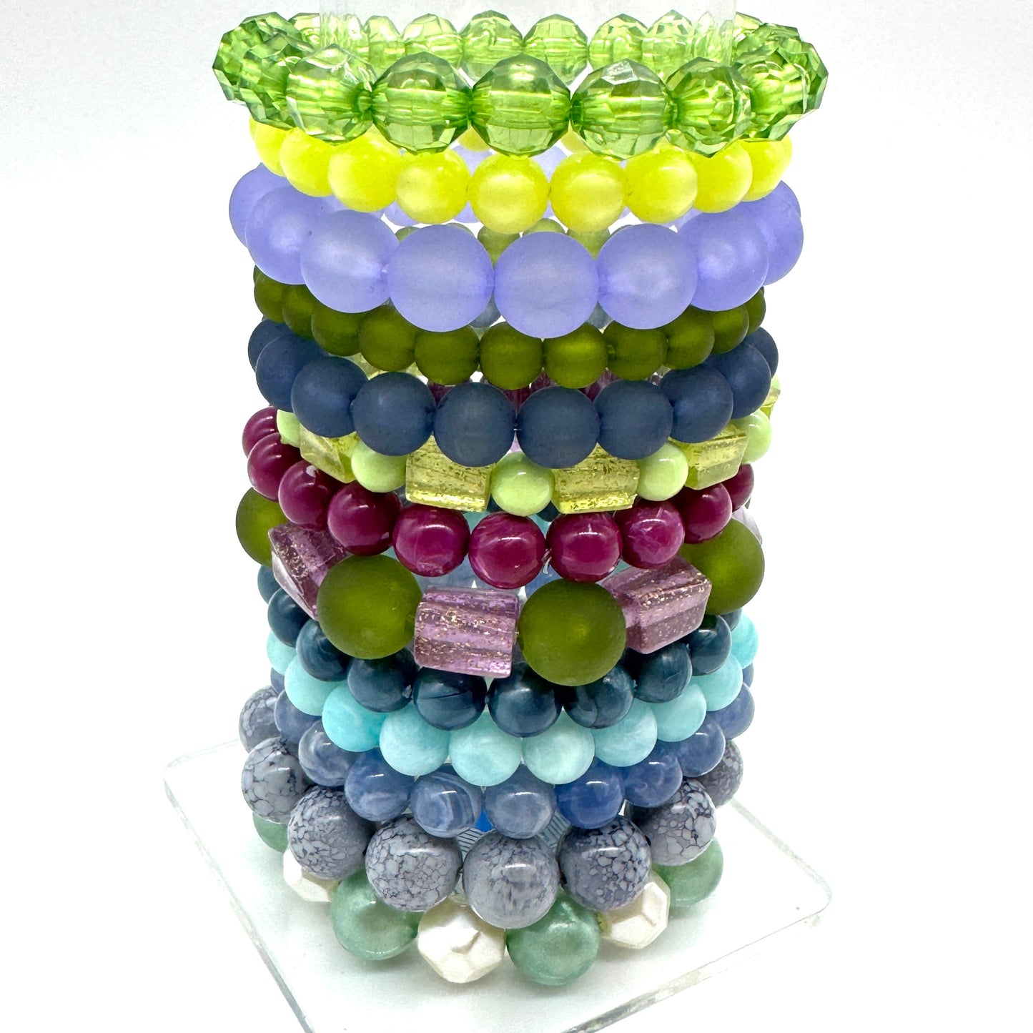 Make Your Own Stack Bracelets Set - Berry Patch