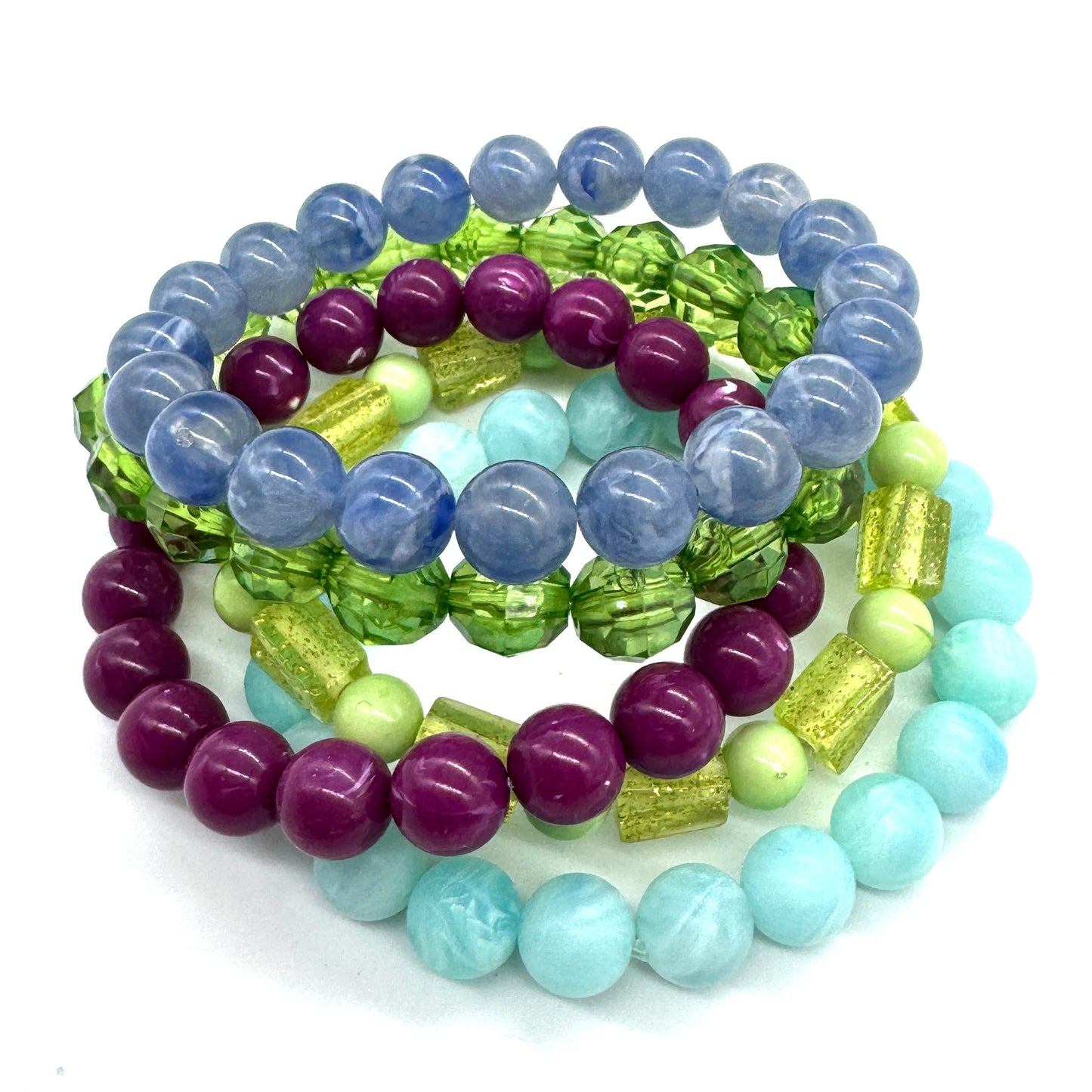 Make Your Own Stack Bracelets Set - Berry Patch
