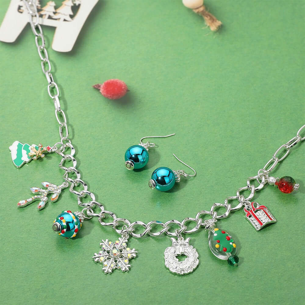 Season Of Sparkle - Silver Multi Necklace