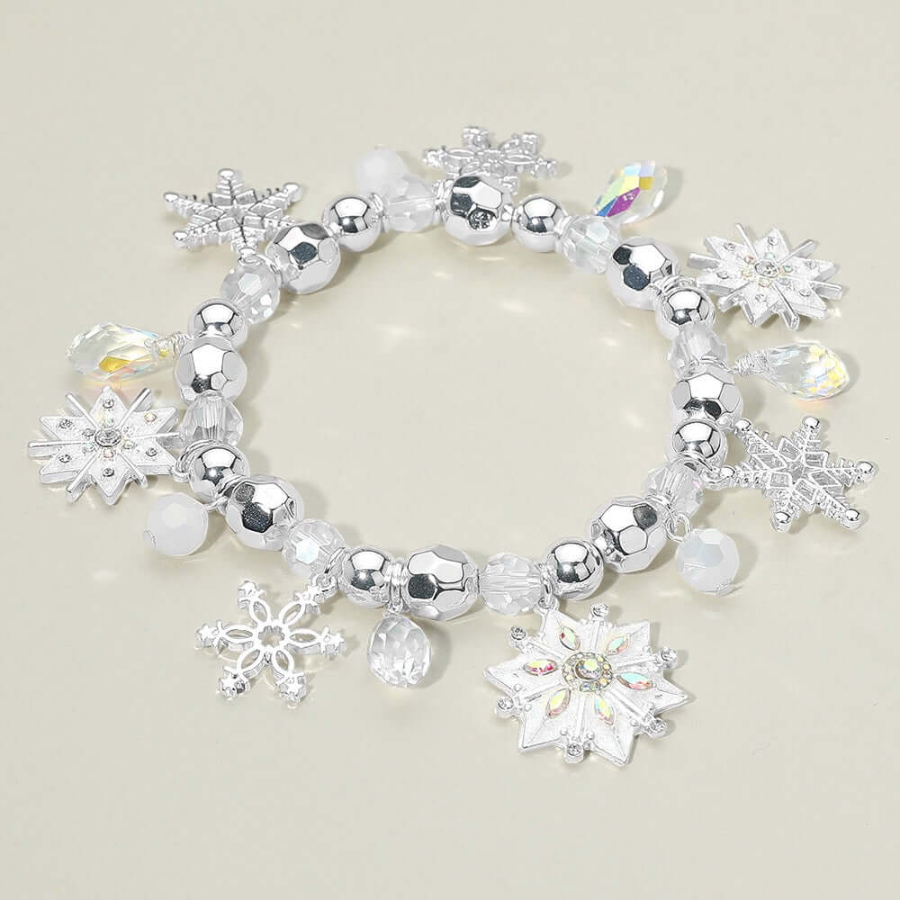 Crystal Drift - Silver Bracelet