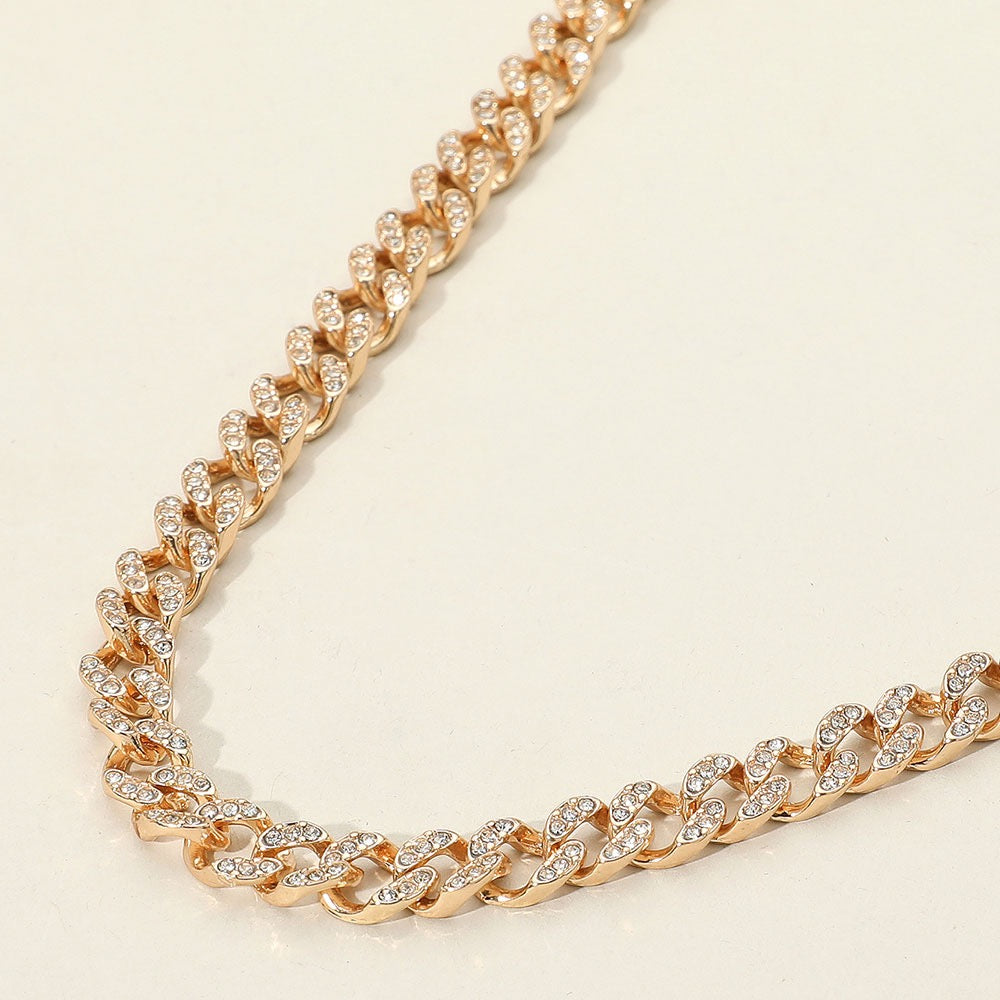 Glamour Link - Gold Necklace