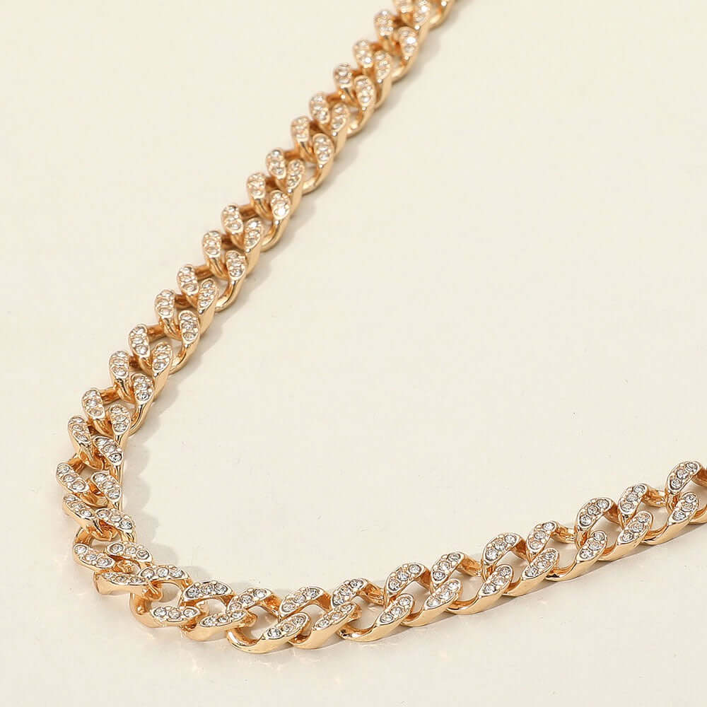 Glamour Link - Gold Necklace - Alie's Boutique