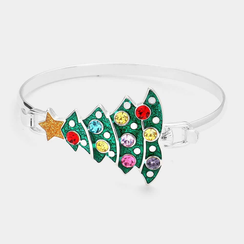 Treetop Treasure - Silver Multi Bracelet