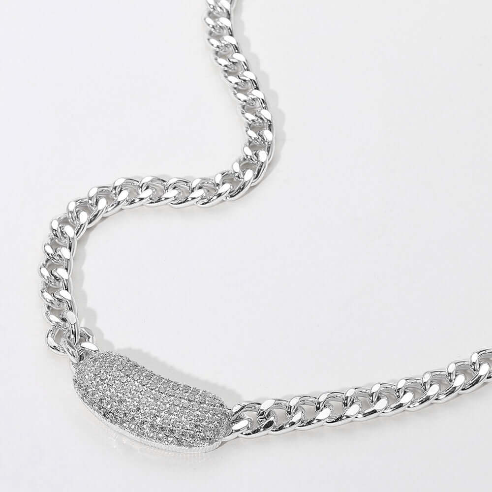 City Lights - 14k Gold Plated CZ Necklace - Alie's Boutique