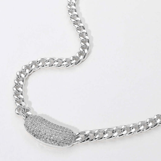 City Lights - 14k Gold Plated CZ Necklace