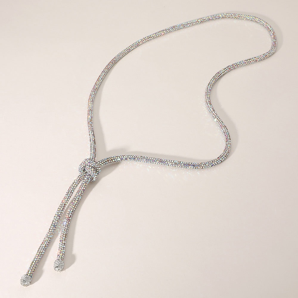 Twilight Tangle - Iridescent Necklace