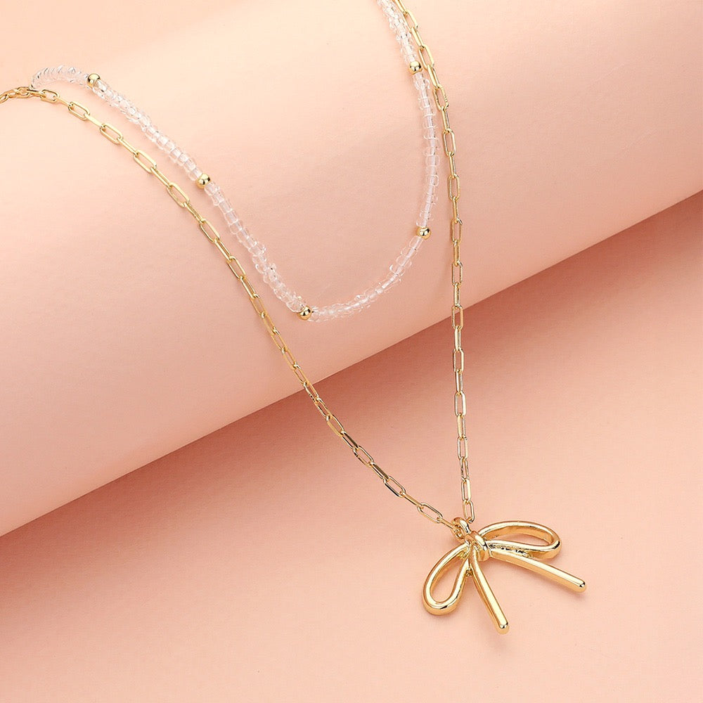 Linger A Little - Gold Necklace