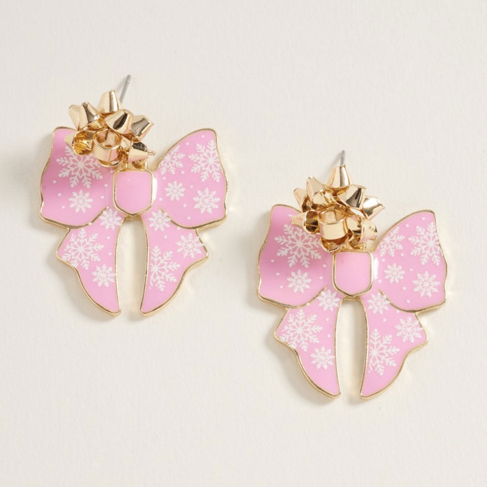 Pretty Present - Pink Earrings - Alie's Boutique
