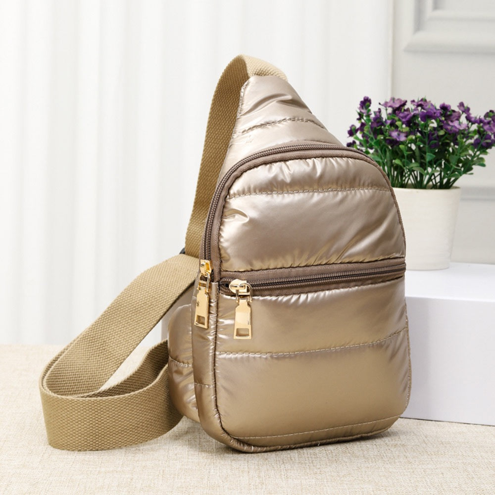 City Stroll - Copper Mini Sling Crossbody Backpack Bag