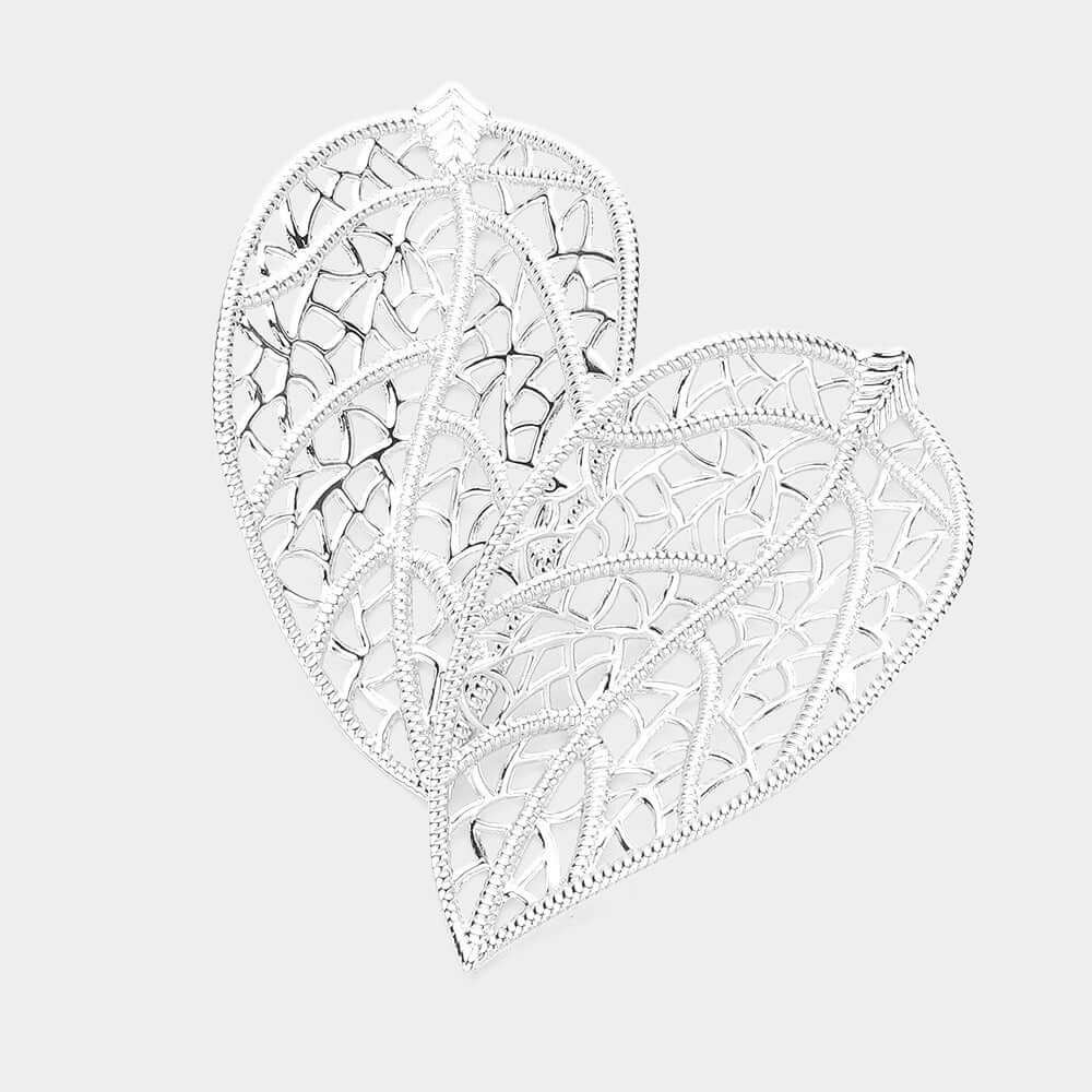 Whispering Canopy - Silver Earrings - Alie's Boutique