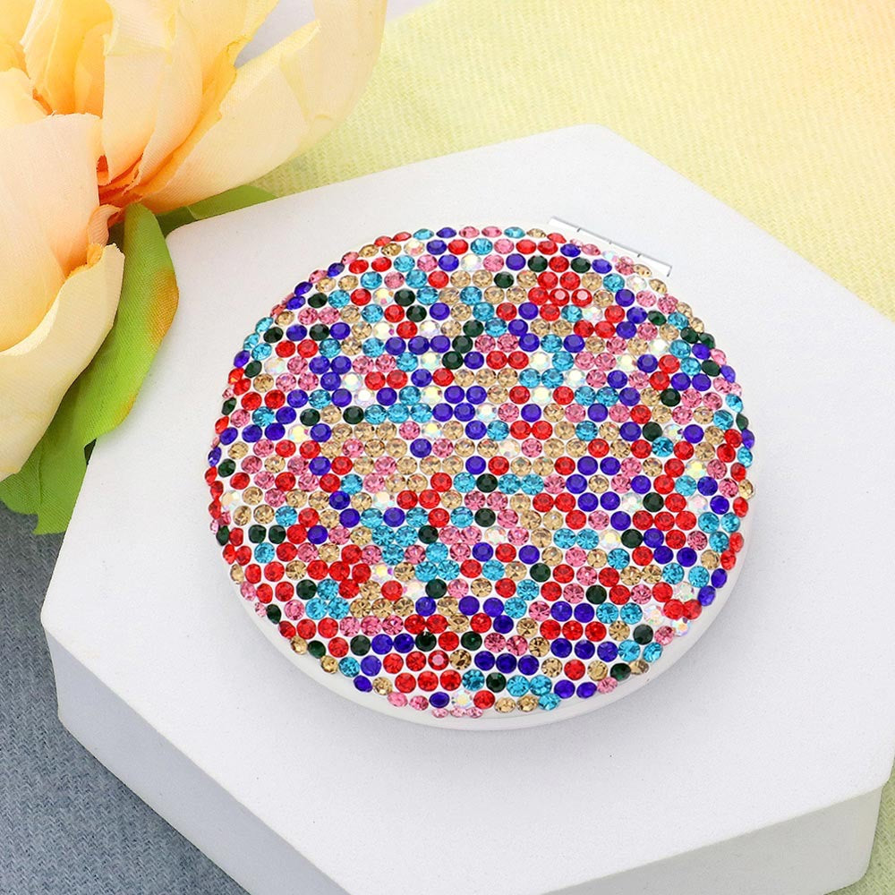 Mirrorball Moment - Multi Round Compact Mirror