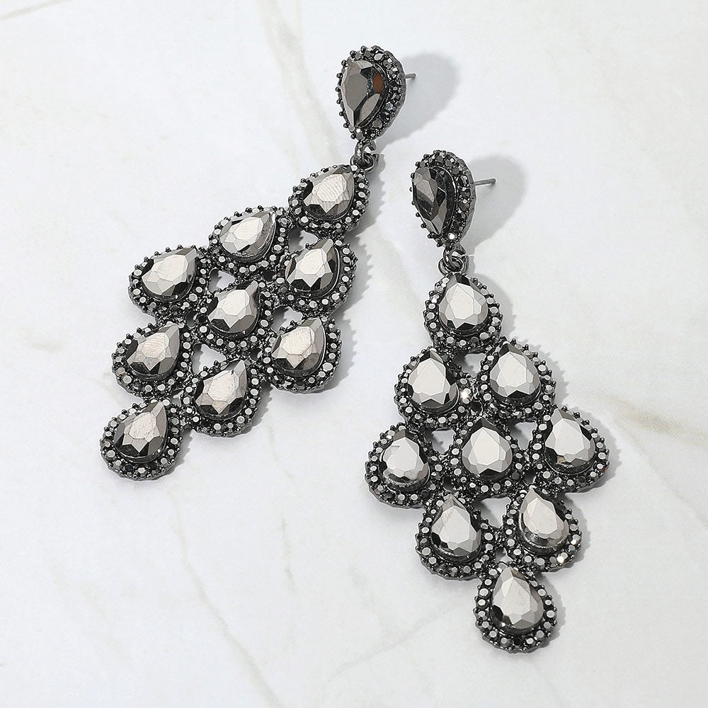 Own The Night - Black Earrings