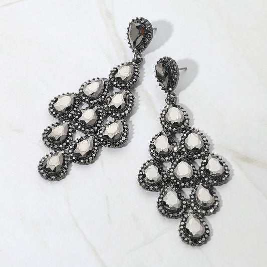 Own The Night - Black Earrings