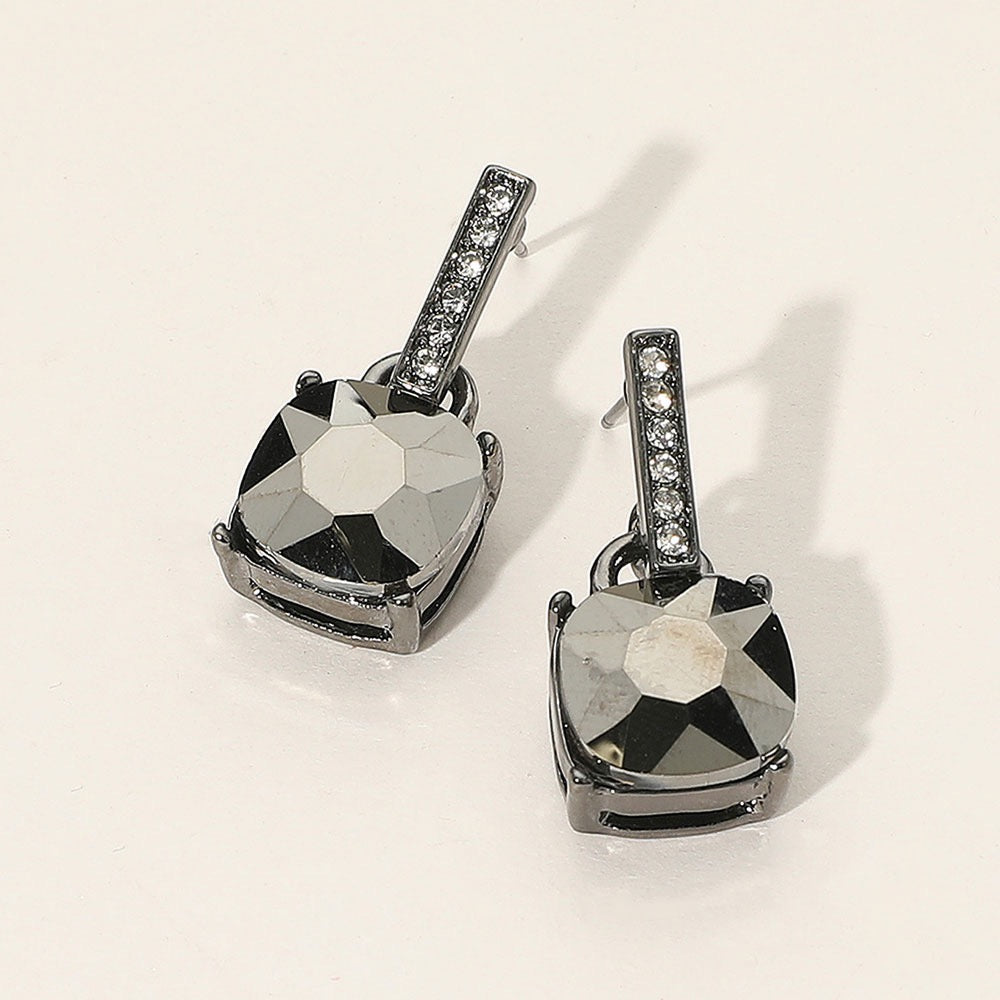 Under the Lights - Hematite Earrings