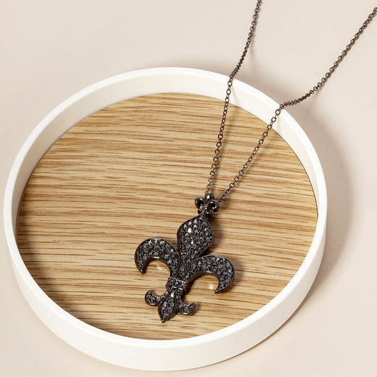 Rule The Room - Hematite Necklace