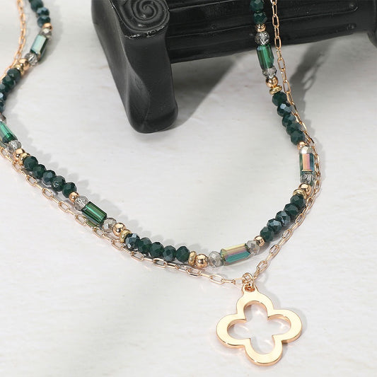Say Less – Green Necklace