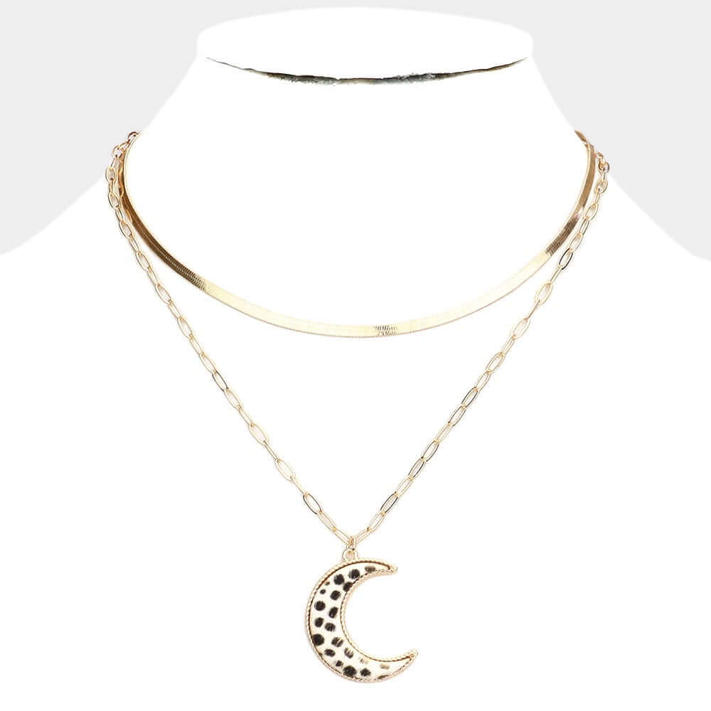 Moonlit Layers - Ivory Necklace - Alie's Boutique