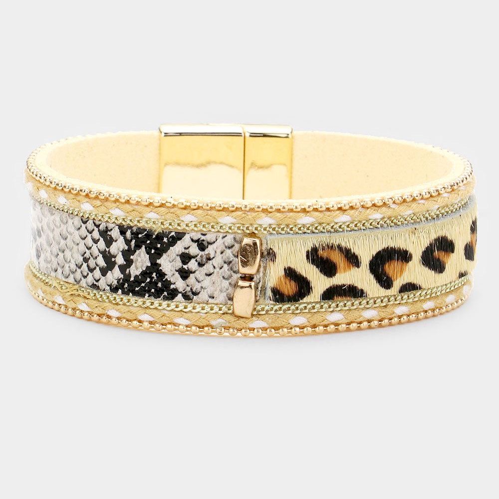 Untamed Luxe – Leopard Bracelet