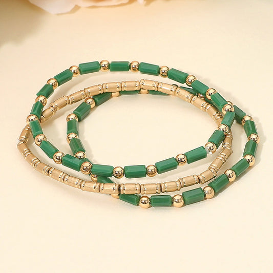 Quiet Motion - Green Bracelet