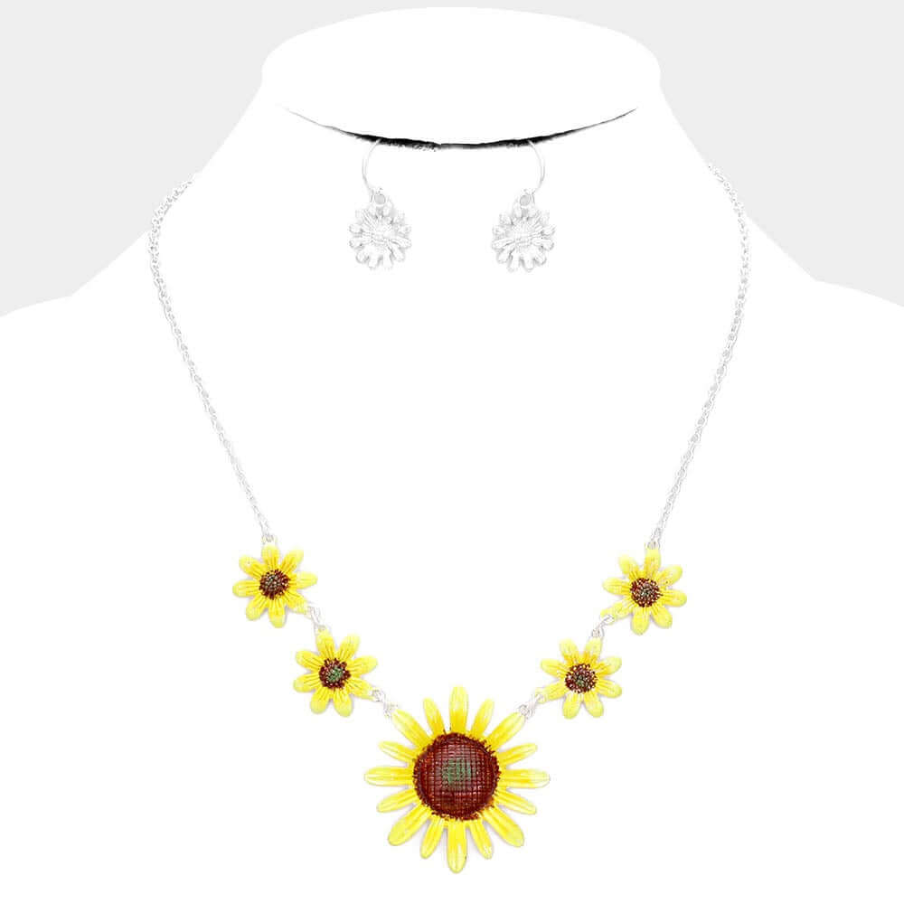 Infinite Muse - Rhodium Necklace - Alie's Boutique