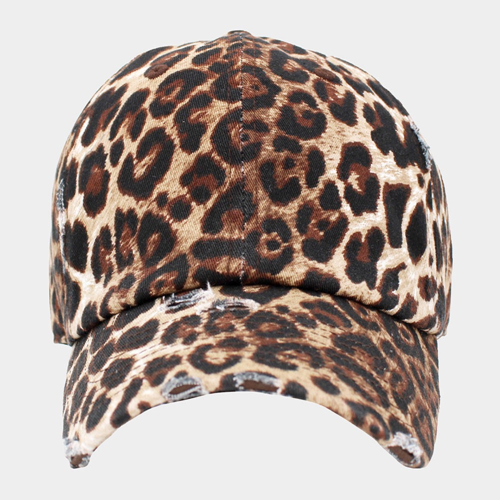 Wild Streak - Leopard Baseball Cap Hat