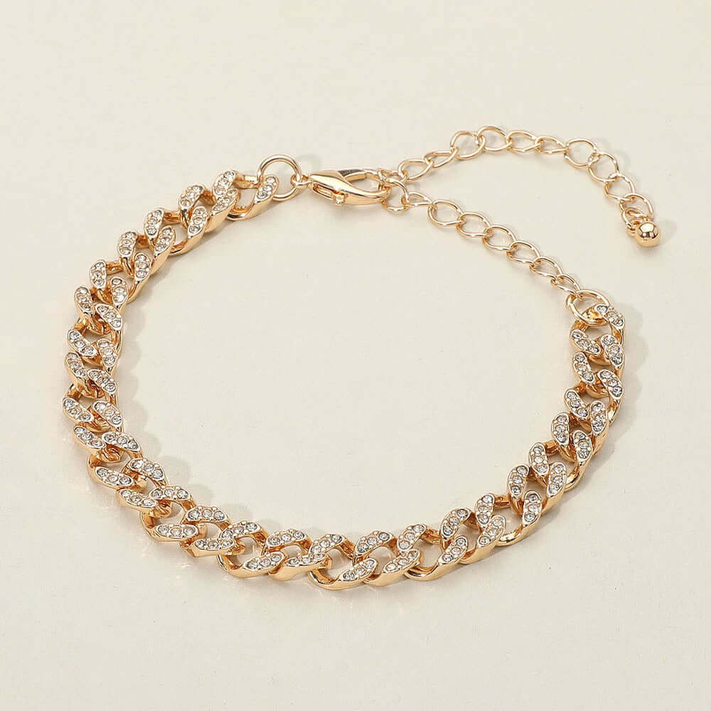 Link In Luxe - Gold Bracelet - Alie's Boutique