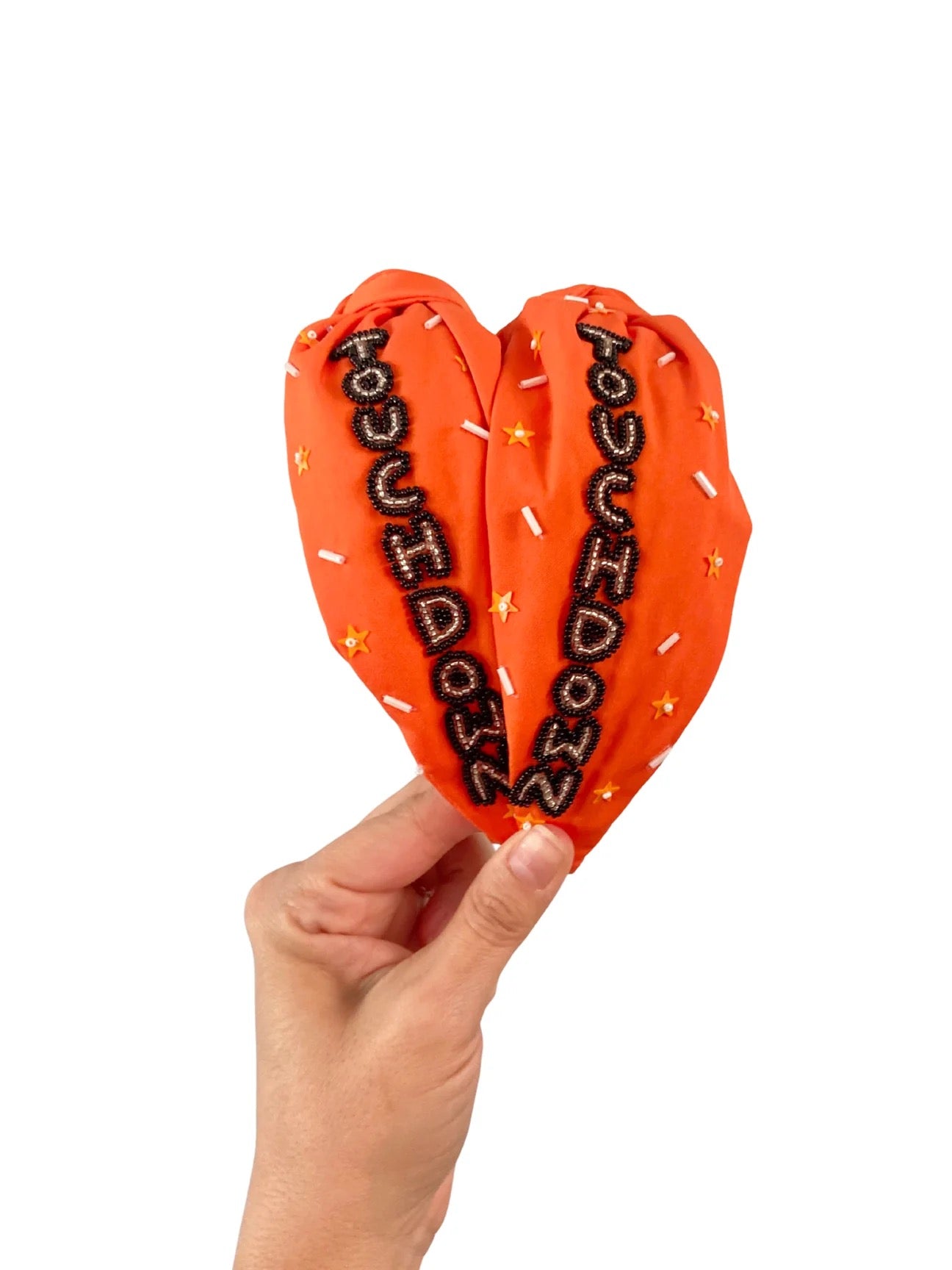 Touchdown Twist - Orange Touchdown Headband