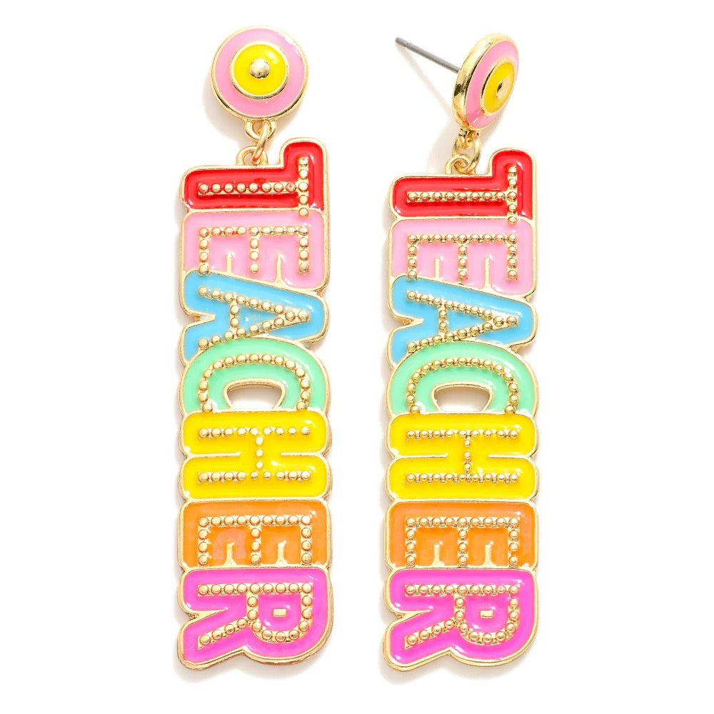 Teach & Shine - Multi Earrings