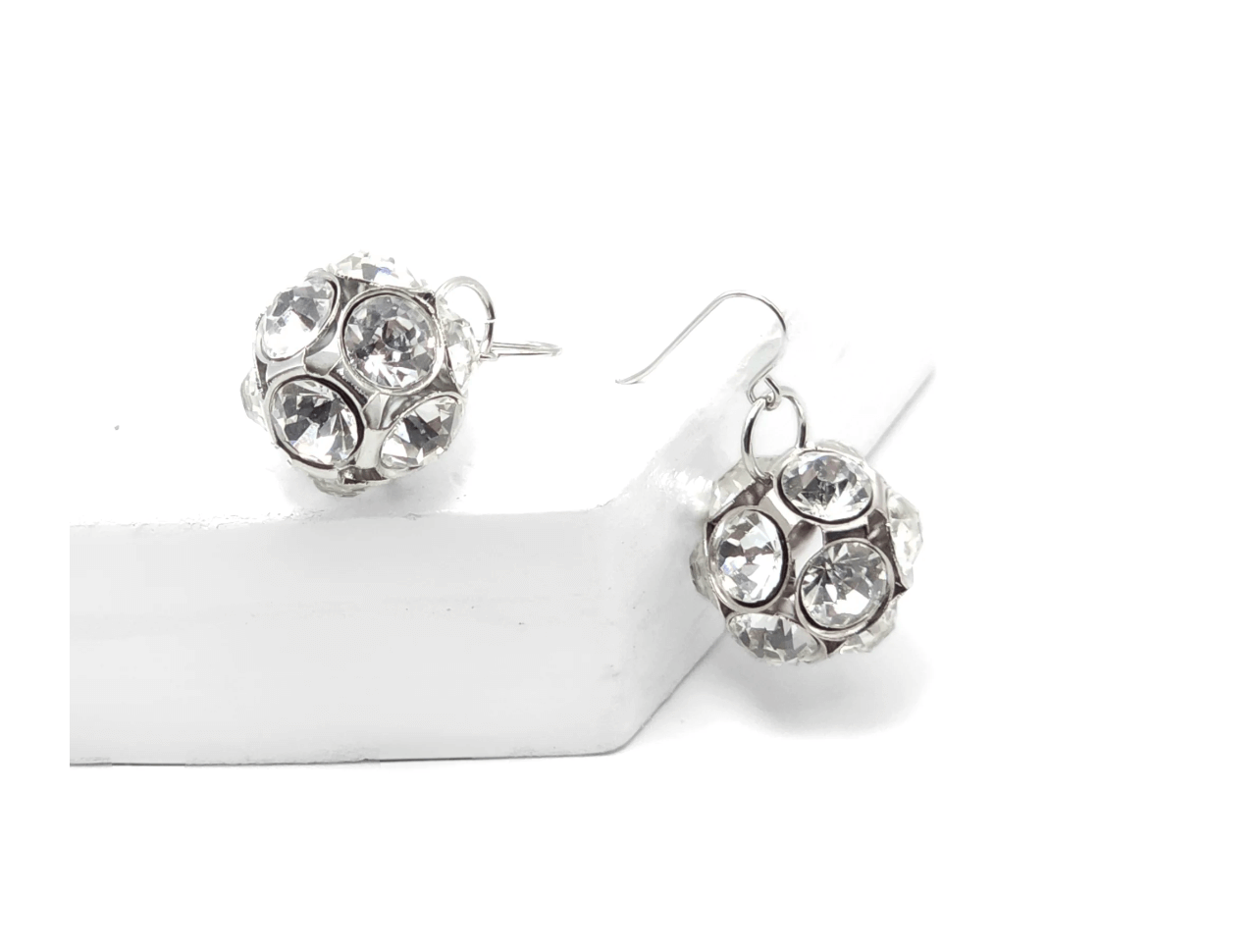 Ethereal Shine - Silver Earrings - Alie's Boutique
