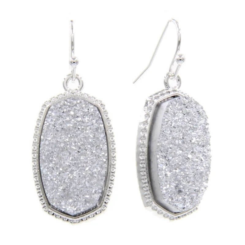 Afterlight Echo - Silver Earrings-Shop Alies Boutique