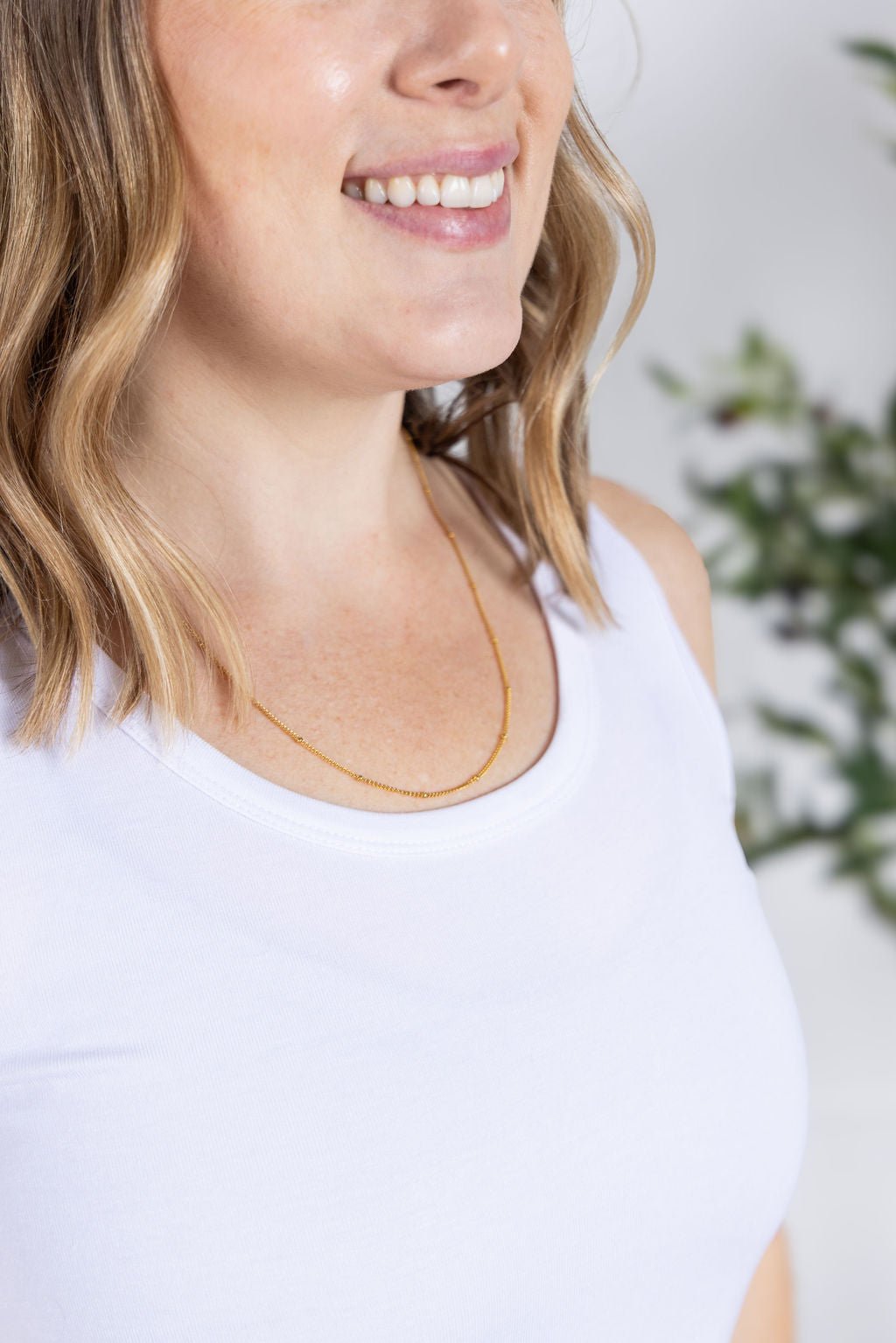 Ava Tank- White - Michelle Mae - WW-Shop Alies Boutique