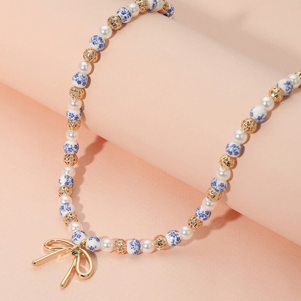 Belle Bow - Gold Necklace - Alie's Boutique - Shop Alies Boutique