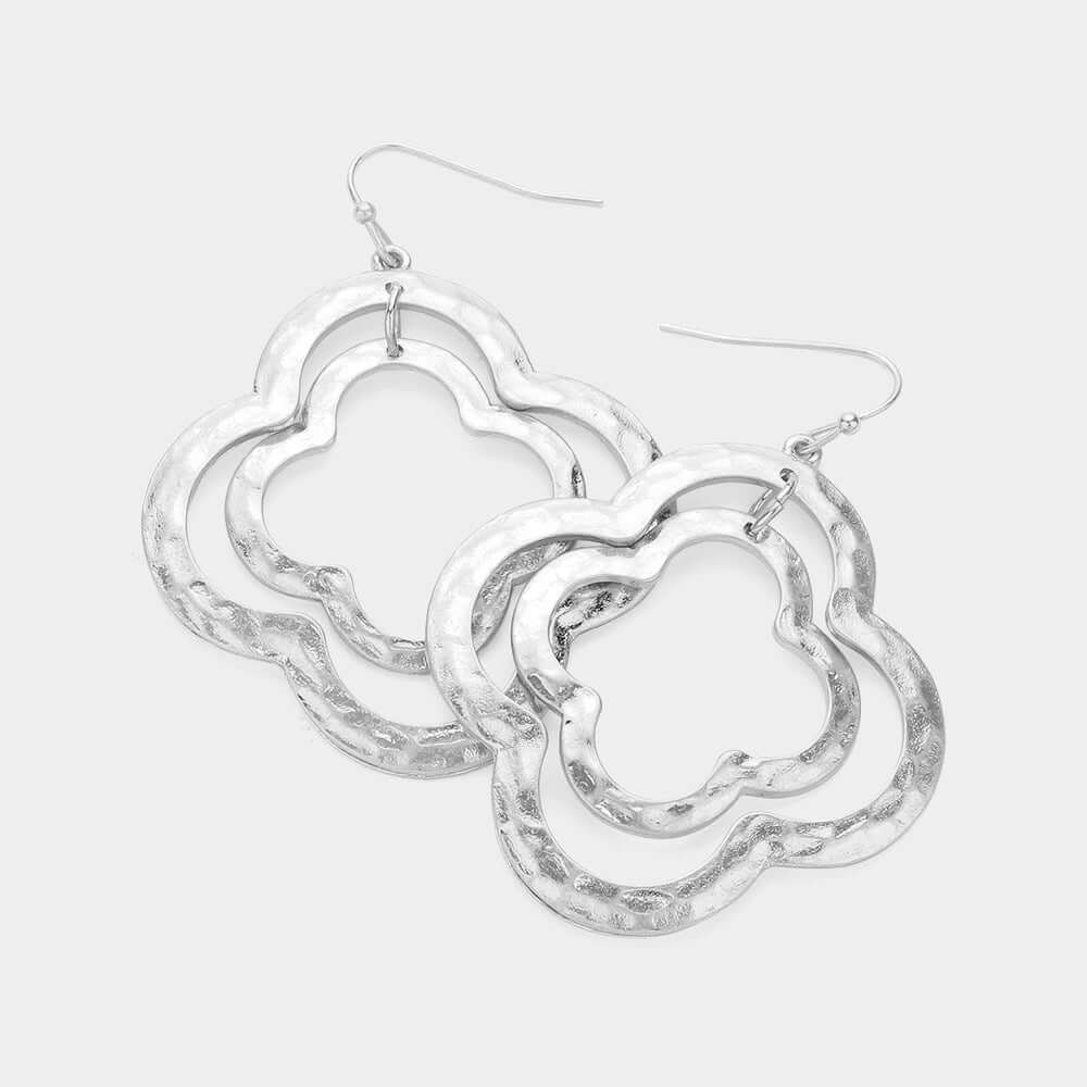 Cloud Nine - Silver Earrings-Shop Alies Boutique