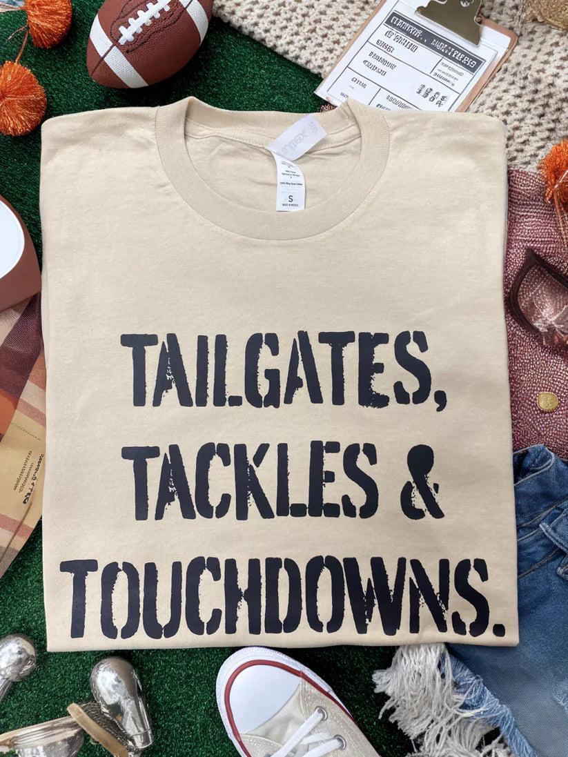 Tailgates and Touchdowns Graphic Tee
