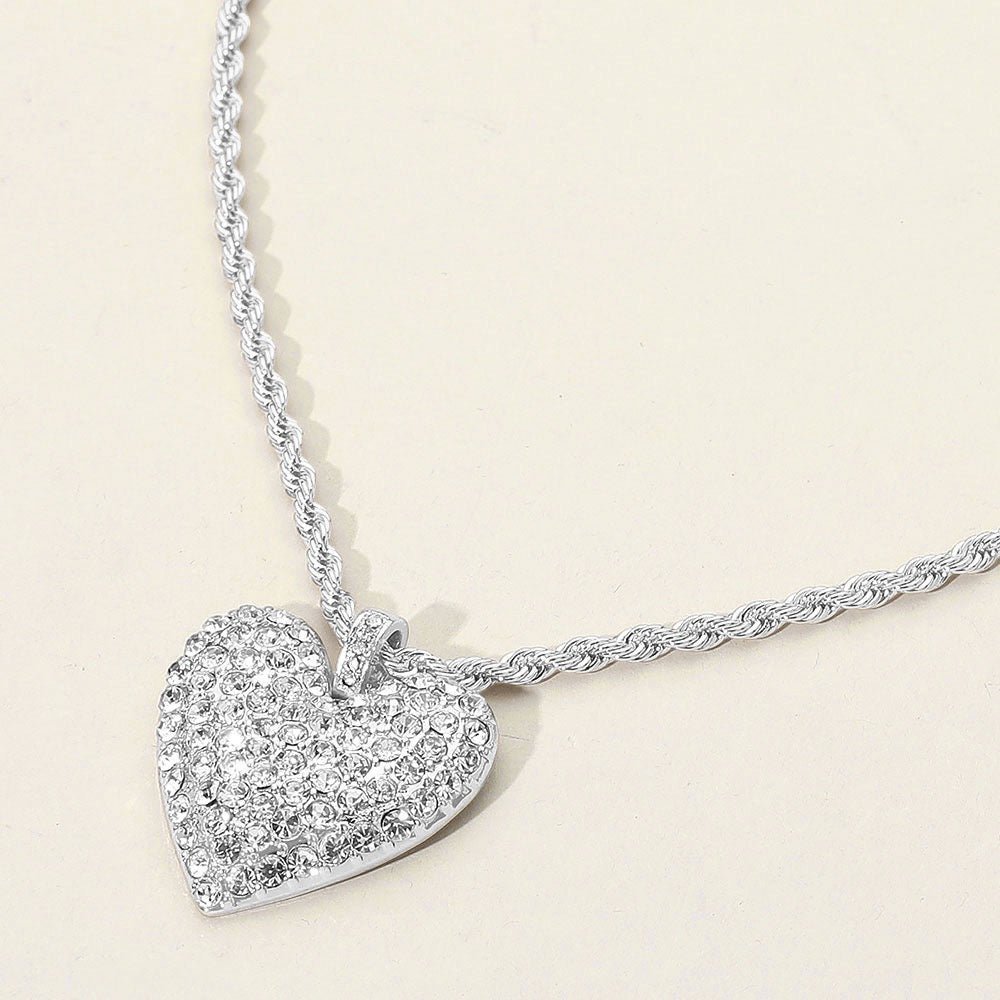 Crushworthy - Silver Necklace - Alies Boutique - Shop Alies Boutique