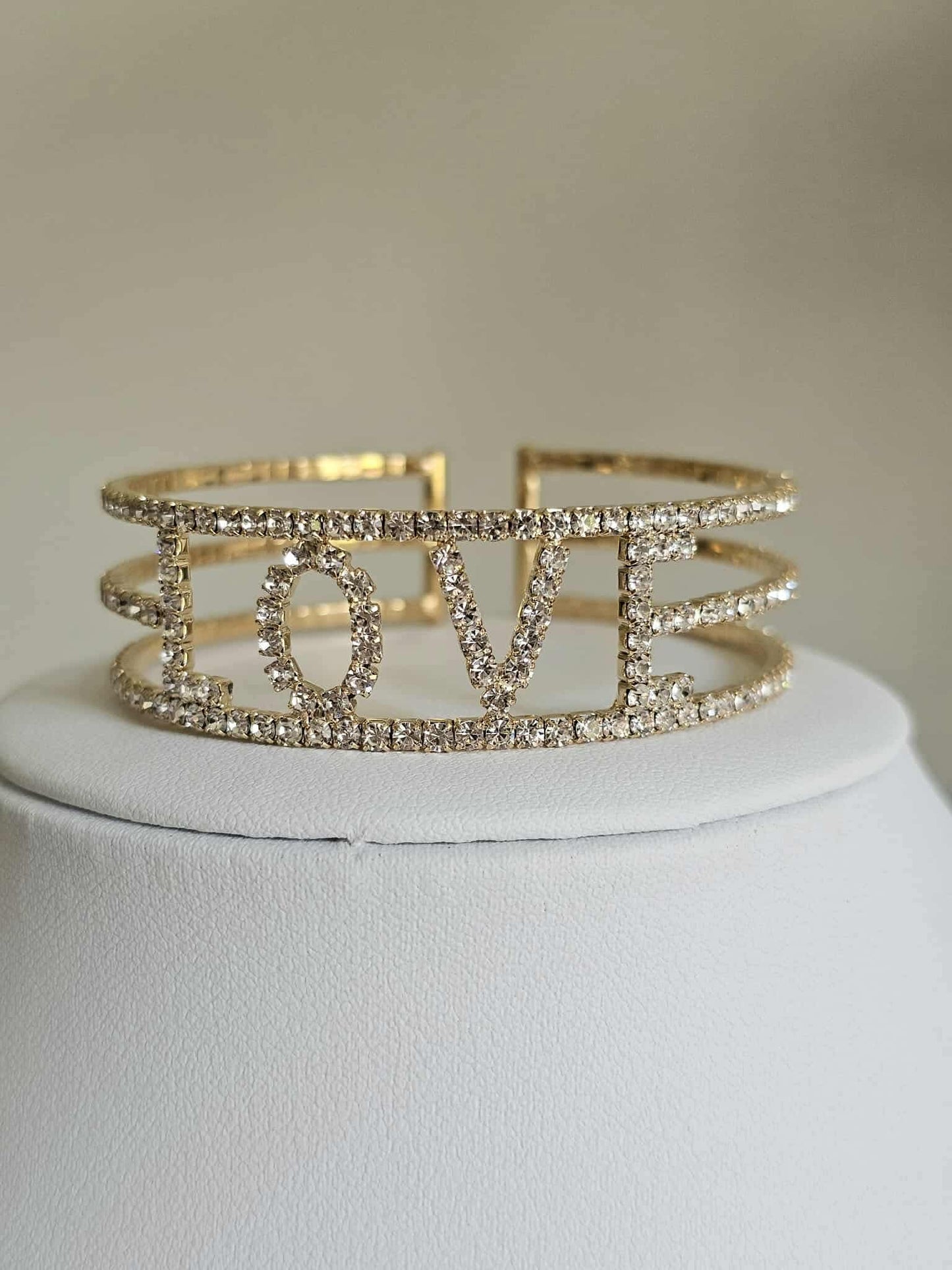 Say It With Sparkle - Gold Bracelet