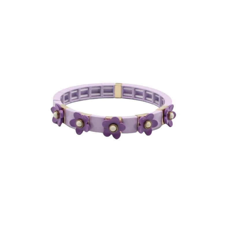 Daisy Lane - Purple Bracelet-Shop Alies Boutique