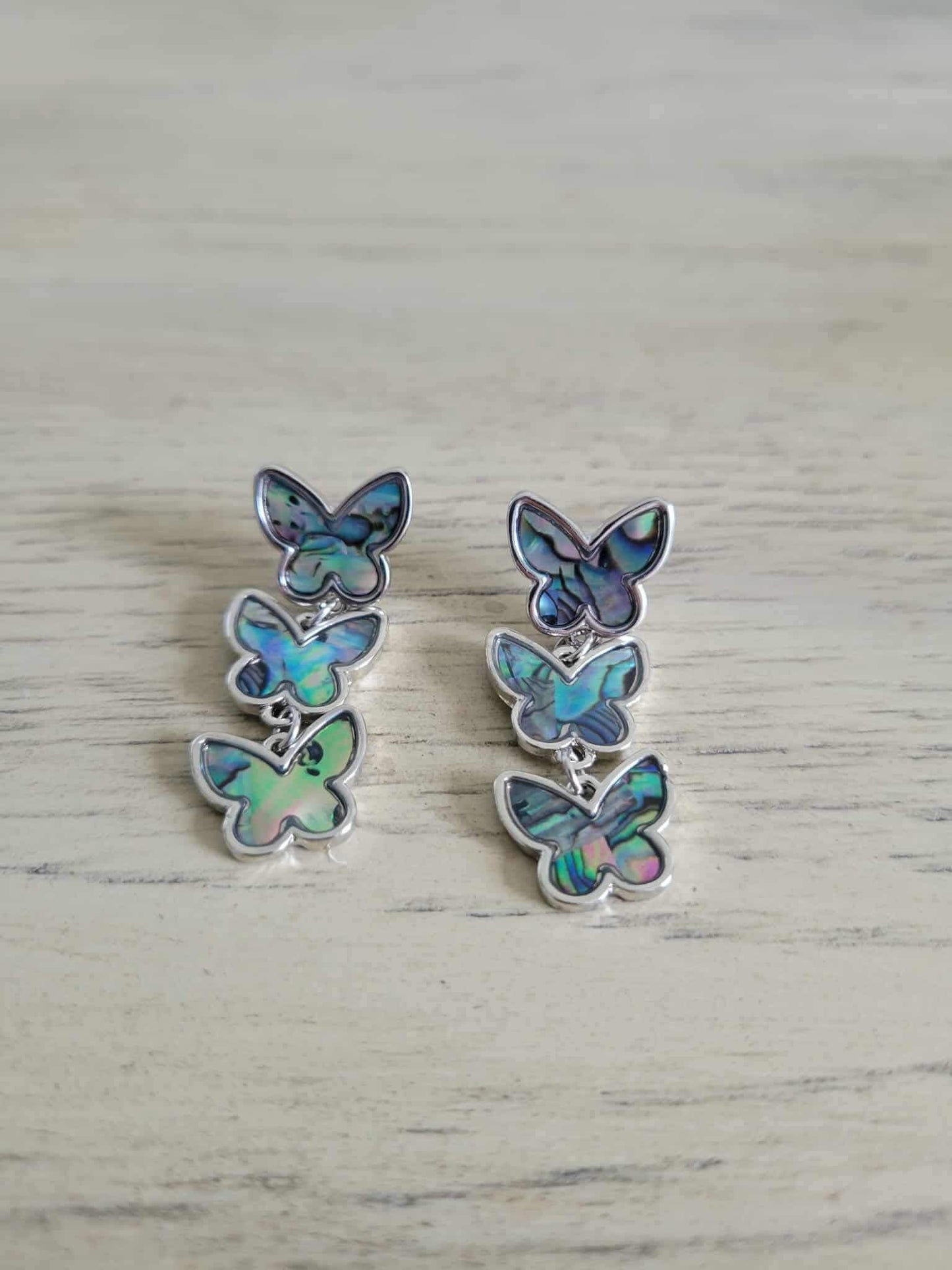 Flutter Sequence - Abalone Earrings - Shop Alies Boutique - Shop Alies Boutique