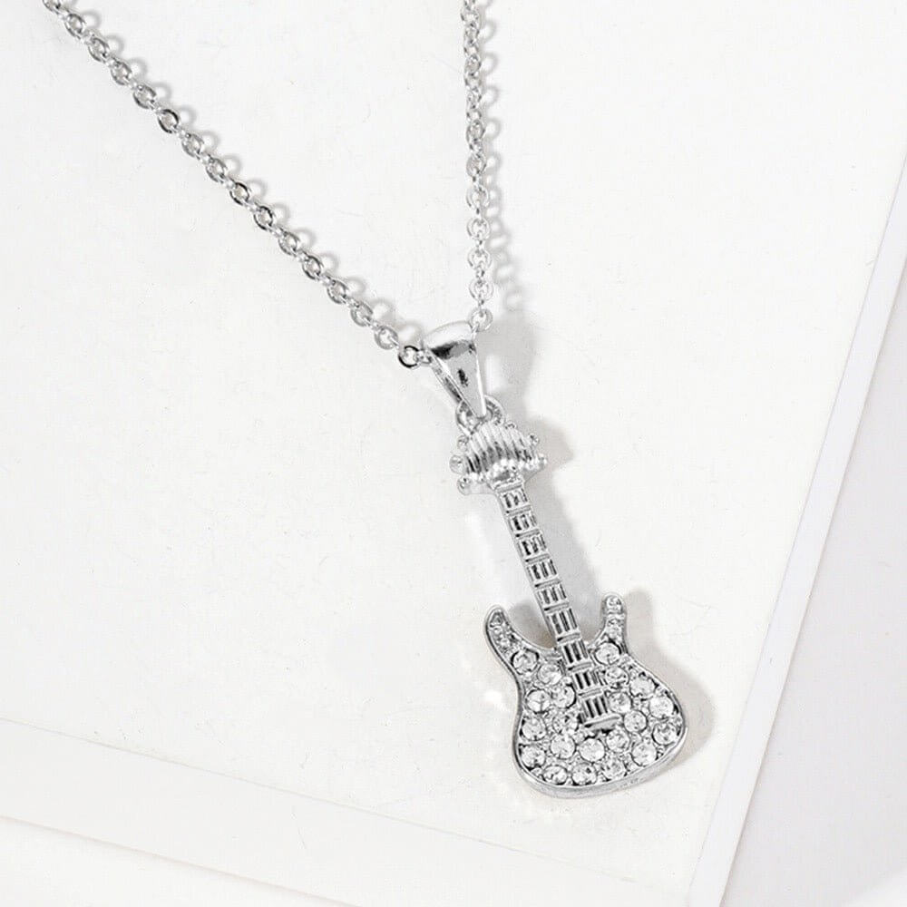 Glam Rock - Silver Necklace - Sale-Shop Alies Boutique