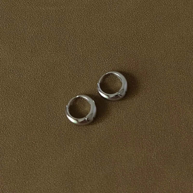 Gloss Factor - Silver Earrings-Shop Alies Boutique