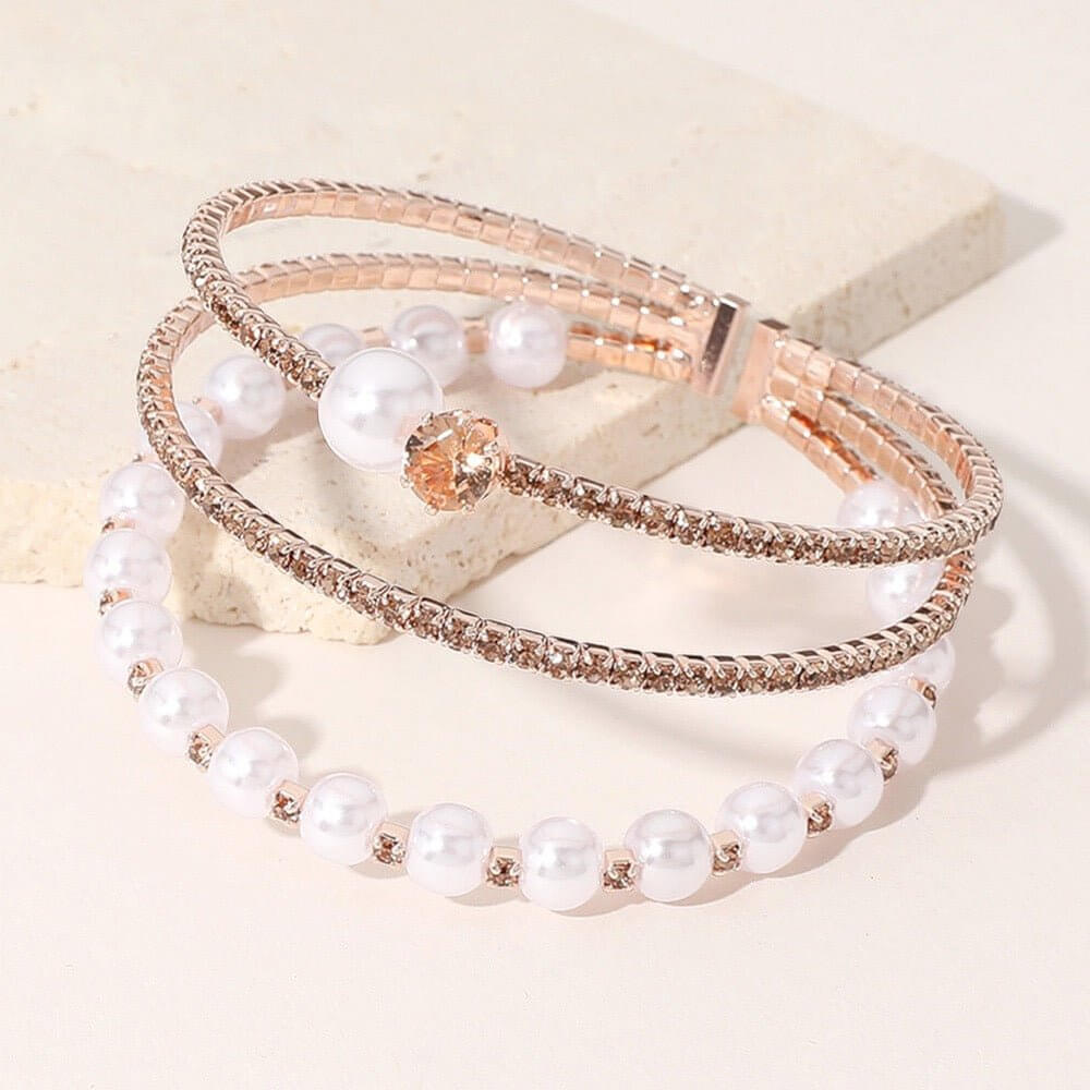 Haloed Promise - Peach Bracelet-Shop Alies Boutique